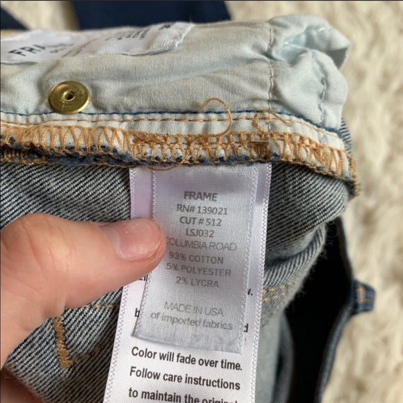 Frame Denim Le Skinny de Jeanne Columbia Road Jean - Picture 2 of 8